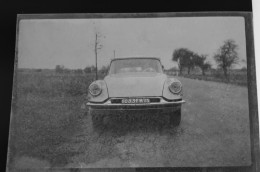 Négatif Film Snapshot Voiture Automobile Cars  Citroën DS  (LÉGERÈMENT TACHÉ ) - Diapositiva Su Vetro