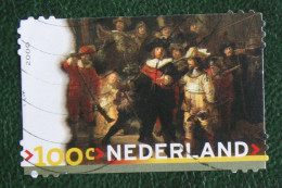 ART PAINTINGS Rembrandt De Nachtwacht NVPH 1904 (Mi 1801) 2000 Gestempeld / USED NEDERLAND / NIEDERLANDE - Used Stamps