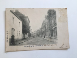 Carte Postale Ancienne (1901) Gosselies Rue Du Progrès - Charleroi
