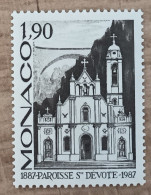 Monaco - YT N°1573 - Paroisse De Sainte Dévote - 1987 - Neuf - Nuevos