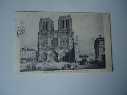 FRANCE  POSTCARDS 1906 ANCIENT PARIS  DANTON POSTMARK   MORE  PURHASES 10%  DISSCOUNT - Andere & Zonder Classificatie