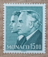 Monaco - YT N°1561 - Princes Rainier III Et Albert - 1986 - Neuf - Ongebruikt