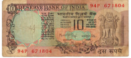 INDIA P81f  10 RUPEES1982-1985 Sign. SINGH      FINE - Inde