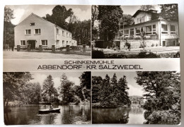 Abbendorf, Schinkenmühle, 4 Ansichten, 1975 - Salzwedel