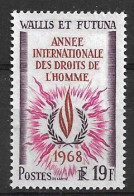 WALLIS ET FUTUNA 1968 Human Rights Year MNH - Neufs