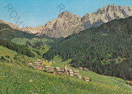 CARTOLINA  C12 "LA VALLE" M.1353,BOLZANO,TRENTINO ALTO ADIGE-VAL BADIA-COL GRUPPO M.CROCE M.3027-DOLOMITI-VIAGGIATA 1978 - Bolzano