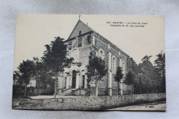 Cpa 1930, Nantes, Au Pont Du Cens, Chapelle Notre Dame De Lourdes, Loire Atlantique 44 - Nantes