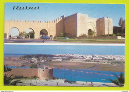 RABAT Maroc Infini En 2 Vues De 1989 - Rabat