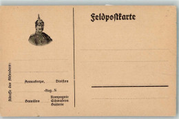 39805208 - Feldpostkarte WK I Mit Konterfei Des Kaisers - Familles Royales