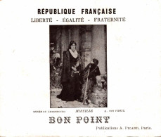 CHROMO BON POINT REPUBLIQUE FRANCAISE MUSEE DU LUXEMBOURG MIREILLE PAR A. COT - Autres & Non Classés