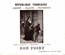 CHROMO BON POINT REPUBLIQUE FRANCAISE MUSEE DU LUXEMBOURG MIREILLE PAR A. COT - Other & Unclassified