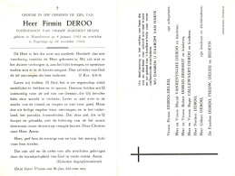 Firmin Deroo (1903-1963) - Devotion Images