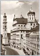 957  Augsburg - Maximilanstraße Perlachturm Und Rathaus  Foto U. Verlag Stadtbildstelle - Augsburg