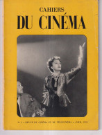 Cahiers Du Cinéma N°1   1951 - Kino/Fernsehen