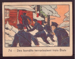 Image Publicitaire " Globo " N° 74, Polices D'états Contre Les Gangsters, Des Bandits Terrorisaient Trois états - Andere & Zonder Classificatie