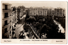 CPSM PF MAROC - CASABLANCA - 25. Rue Chevandier De Valdrôme - Casablanca
