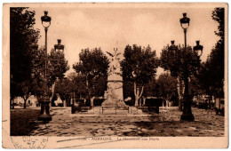 CPSM PF 13 - AUBAGNE (Bouches Du Rhône) - 1059. Le Monument Aux Morts - Aubagne