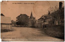 CPA 76 - SAINTE-CROIX (Seine Maritime) -19. Route Vers Buchy - Autres & Non Classés