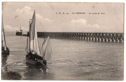 CPA 76 - LE TREPORT (Seine Maritime) - 29. La Sortie Du Port - L. D., B. - Le Treport