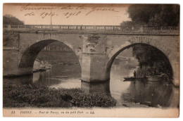CPA 78 - POISSY (Yvelines) - 31. Pont De Poissy Vu Du Petit Port - LL - Poissy