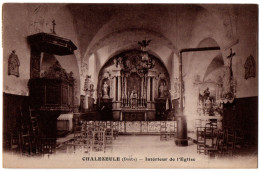 CPA 25 - CHALEZEULE (Doubs) - Intérieur De L'Eglise - Sonstige & Ohne Zuordnung