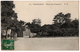 CPA 94 - VINCENNES (Val De Marne) - 73. Place Du Polygone - E. M. - Vincennes