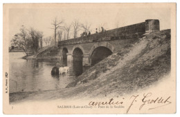 CPA 41 - SALBRIS (Loir Et Cher) - 7. Pont De La Sauldre - Dos Simple - Salbris