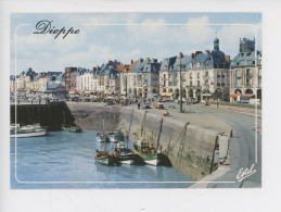 Dieppe - Les Arcades Et Le Quai Duquesne - D Estel - Dieppe