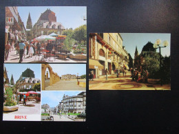 CP 19 Corrèze BRIVE La GAILLARDE - Lot De 3 Cartes Postales - Multivues - Rue Toulzac - Zone Piétonne - Brive La Gaillarde