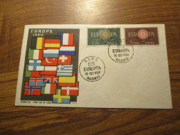 FDC - 1er Jour - Espagne - 1960 - Europa - FDC