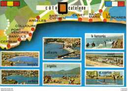 66 CÔTE CATALANE Multivues N°1266 LE BARCARES Canet Plage Collioure Argelès Banyuls Cerbère St Cyprien - Port Barcares