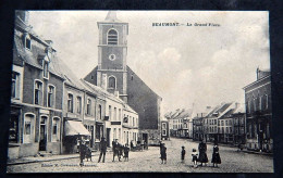 BEAUMONT  -  La Grand' Place  -  1918 - Beaumont