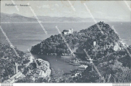 Bq66 Cartolina Portofino Panorama 1915 Provincia Di Genova - Genova (Genua)