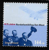 2003 Transatlantic Flight  Michel DE 2331 Stamp Number DE B920 Yvert Et Tellier DE 2158 Stanley Gibbons DE 3215 Xx MNH - Neufs