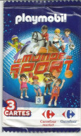 SACHET Non Ouvert CARTE PLAYMOBIL  Carrefour   Le Monde Du Sport - Sonstige & Ohne Zuordnung