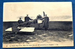 AVIATION -  Les Géants Hugo (2m30)  Et Les Nains Béarnais (69 Cm) En Aéroplane - Other & Unclassified