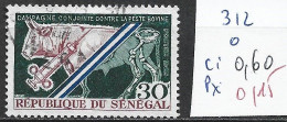 SENEGAL 312 Oblitéré Côte 0.60 € - Senegal (1960-...)