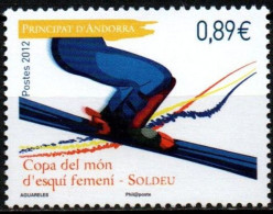 ANDORRE - Coupe Du Monde De Ski Féminin - Unused Stamps