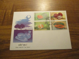 FDC - 1er Jour - Thaïlande - 1986 - Thai Fruits - Tailandia