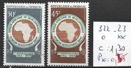 SENEGAL 322-23 Oblitéré & ** Côte 1.30 € - Sénégal (1960-...)