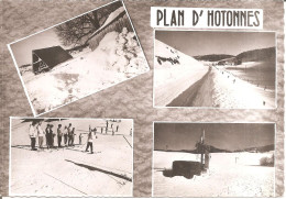 PLAN D'HOTONNES (01) Les Plans D'Hotonnes - Multivues - Pistes De Ski  CPSM GF - Unclassified