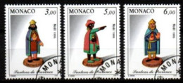 MONACO    -   1995 .   Y&T N° 2011 à 2013 Oblitérés.  Santons  /  Mages - Used Stamps