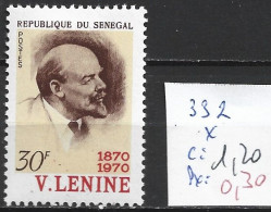 SENEGAL 332 * Côte 1.20 € - Lenin