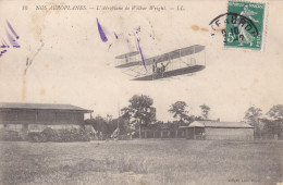 Wilbur Wright Airplane Biplan Born In Millville Vers La Boucherie Par Rosnay Indrre - Autres & Non Classés