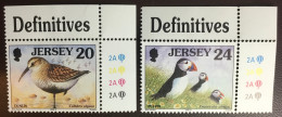 Jersey 1998 Seabirds Birds Imprint Date On 1997 Issue MNH - Sonstige & Ohne Zuordnung