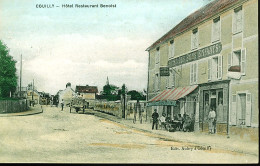 77 - B1305CPA - COUILLY - PONT AUX DAMES - Hotel-Restaurant Benoist - Bon état - SEINE-ET-MARNE - Other & Unclassified