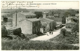 11 - B9965CPA - BAGNOLES - Avenue De Villerzel - Parfait état - AUDE - Autres & Non Classés