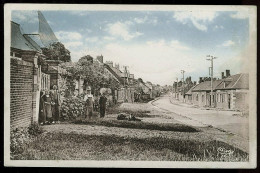 60 - B2018CPA - GUISCARD - L'entrée Du Pays Venant De NOYON - Très Bon état - OISE - Guiscard