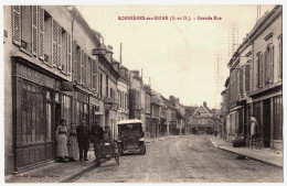 78 - B1123CPA - BONNIERES SUR SEINE - Grande Rue - Très Bon état - YVELINES - Bonnieres Sur Seine