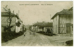 51 - B3025CPA - SAINT ST OUEN ET DOMPROT - Rue De DOMPROT - Très Bon état - MARNE - Other & Unclassified